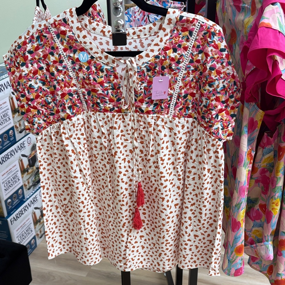 Floral Print Women's Top